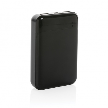Logotrade reklamprodukter bild: 10.000 mAh powerbank i återvunnen plast, RCS standard