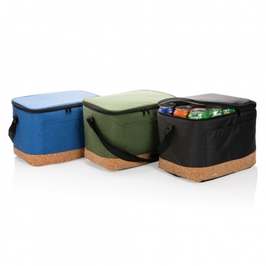 Logotrade profilreklam bild: Impact AWARE™ XL RPET two tone kylväska med korkdetaljer