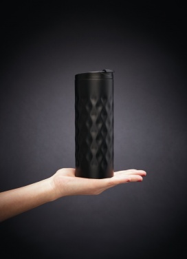 Logotrade kampanjprodukter bild: Geometrisk Termosmugg