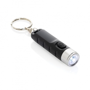 Logotrade kampanjprodukter bild: Globix RCS USB-laddningsbar nyckelringslampa