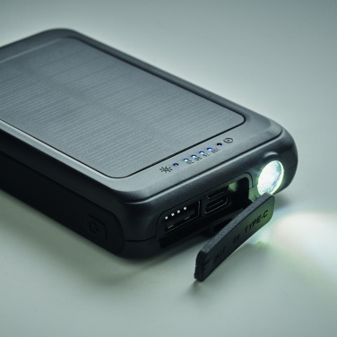 Logotrade profilreklam bild: Powebank solcell 5000 mAh