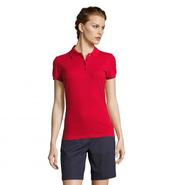 Logotrade presentreklam bild: PEOPLE DAM POLO PIQUE 210g