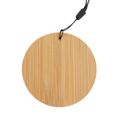 Logotrade profilreklam bild: 4-i-1 kabel i träfodral, LH-ZM01