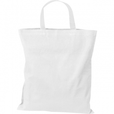 Logotrade reklamprodukter bild: Bomullsväska med korta handtag BRGENZ