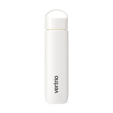 Logotrade profilreklam bild: EcoBottle Slim 450 ml växtbaserad - tillverkad i EU