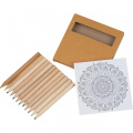 Mandala set för barn Ohio, flerfärgad