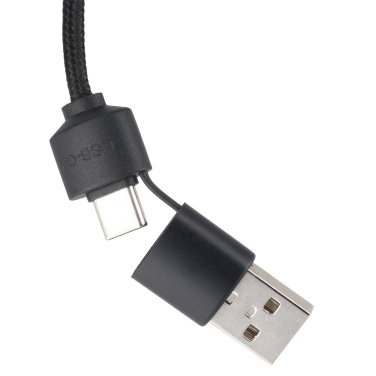 Logotrade presentreklam bild: Kabel 4-i-1 med upplyst logotyp - LH-ZM02
