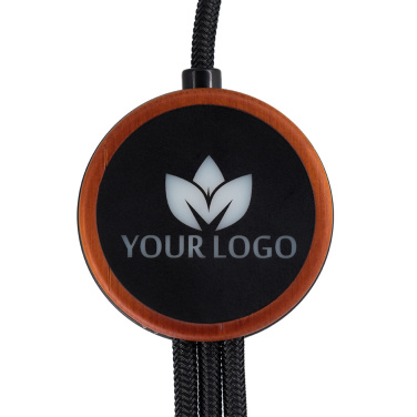 Logotrade profilreklam bild: Kabel 3-i-1 med upplyst logotyp - LH-ZM04