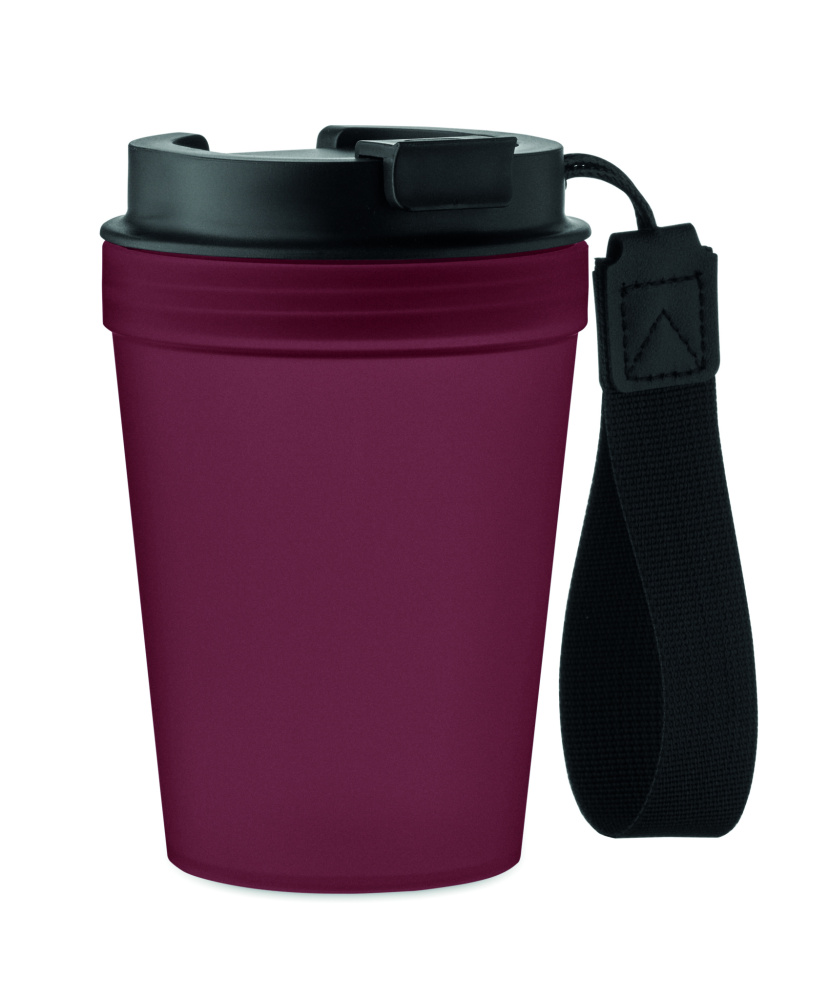 Logotrade reklamprodukter bild: Mugg med enkel vägg 300 ml