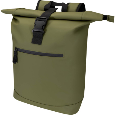 Logotrade profilreklam bild: Resi Plus 15 tums ryggsäck med rulltopp av GRS-återvunnet material, 18 l