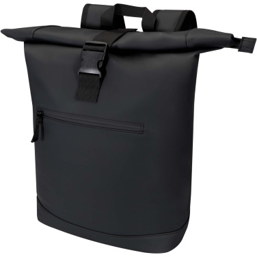 Logotrade reklamprodukter bild: Resi Plus 15 tums ryggsäck med rulltopp av GRS-återvunnet material, 18 l