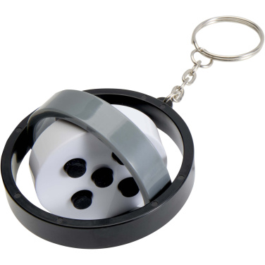 Logotrade profilprodukter bild: Spinx nyckelring med gyroskopisk fidget av återvunnen plast