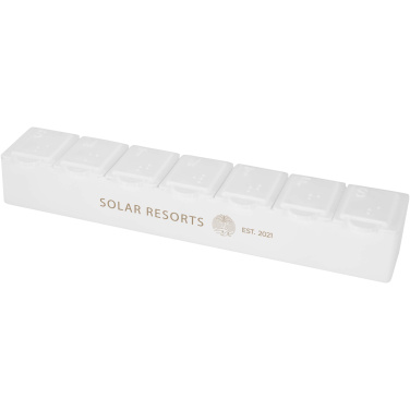 Logotrade profilprodukter bild: Dose 7-dagars multivitaminorganiserare