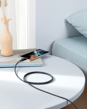 Logotrade reklamprodukter bild: Anker USB-C till USB-C kabel 1.8 meter 60W