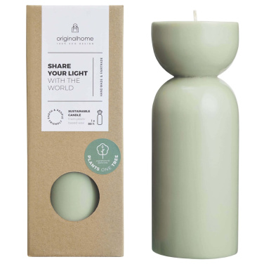 Logotrade profilprodukter bild: Originalhome ekologiskt ljus – medium