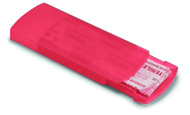 Logotrade presentreklam bild: Plast etui med plåster