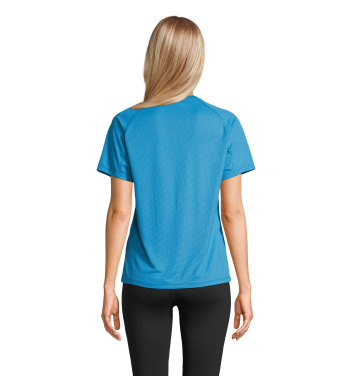 Logotrade presentreklam bild: VORTEX WOMEN RAGLAN T-SHIRT