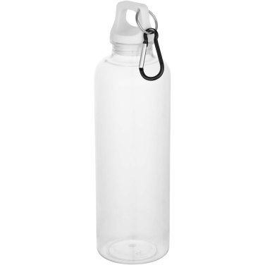 Logotrade presentreklam bild: Oregon 750 ml vattenflaska av RCS-certifierad återvunnen plast med karbinhake