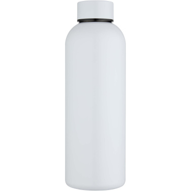 Logotrade profilreklam bild: Spring 750 ml vattenflaska med enkelvägg tillverkad av RCS-certifierat rostfritt stål för sublimering