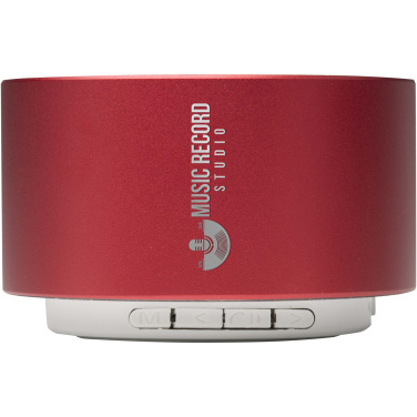 Logotrade reklamprodukter bild: Ankaa trådlös Bluetooth®-högtalare på 3 W av återvunnet aluminium