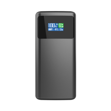 Logotrade profilreklam bild: Quantom RCS ultrasnabb PD45W 10.000mAh powerbank med display