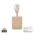 VINGA Baltimore RCS Luggage Tag With Finder Dual, grå