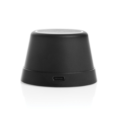 Logotrade profilprodukter bild: Nivio magnetisk 5W högtalare i RCS återvunnen aluminium
