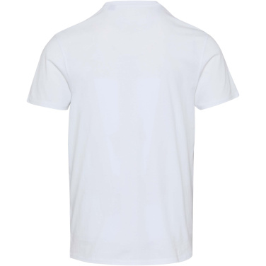 Logotrade reklamprodukter bild: Azurite 160 g/m² kortärmad unisex-T-shirt av ekologiskt OCS-material